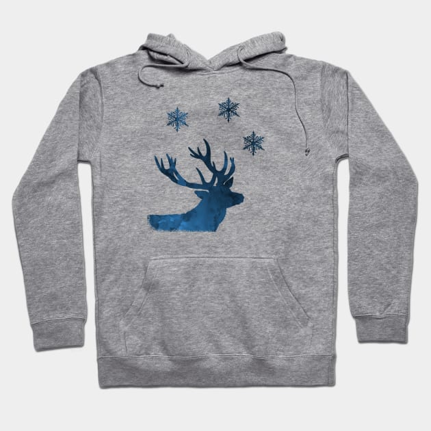 Stag Hoodie by TheJollyMarten